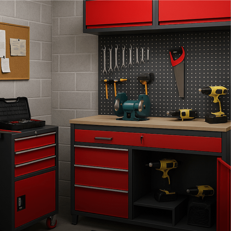 Twój garaż tego potrzebuje.<br/> Porządek oszczędza czas! - TechViking