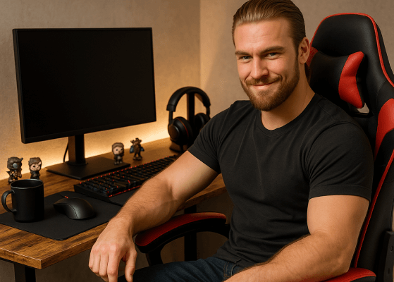 Biurka i fotele TECHVIKING dla gracza - TechViking