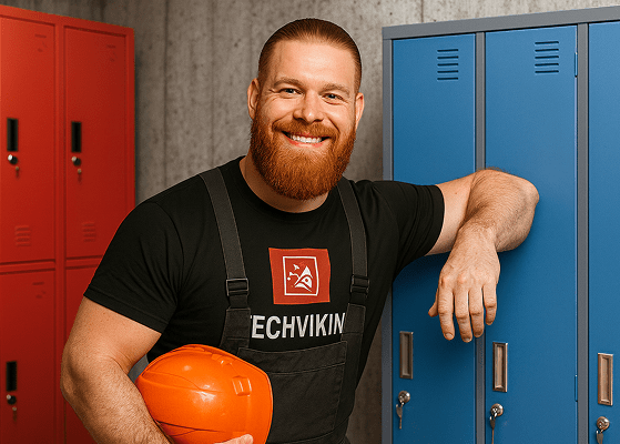 Meble TECHVIKING do szatni i przebieralni - TechViking