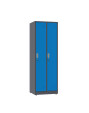 Szafa socjalna ubraniowa 1800x600x500 mm grafitowo niebieska - TechViking