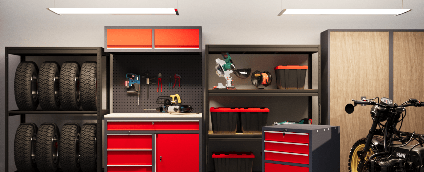TechViking - Garaż pod kontrolą – jak uporządkować przestrzeń dzięki meblom metalowym?