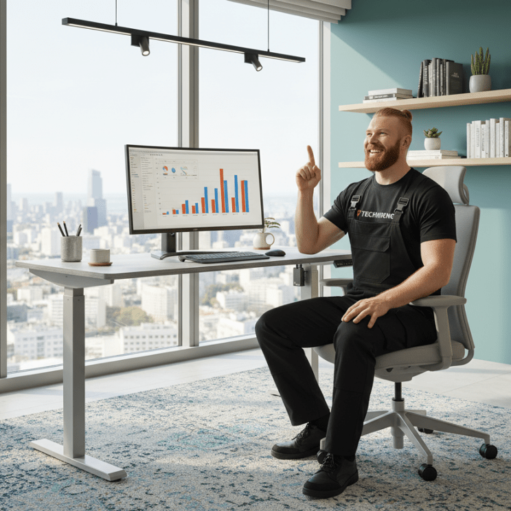 Biuro - Styl i ergonomia<br/> z produktami już od X zł - TechViking