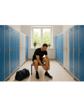 Szafa ubraniowa SU800/500 drzwi prawe 7024/W - TechViking