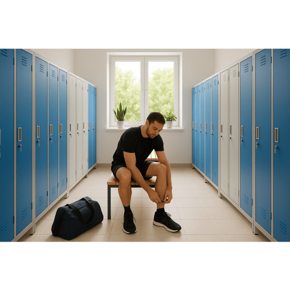 Szafa ubraniowa SU800/500 drzwi prawe 7024/W